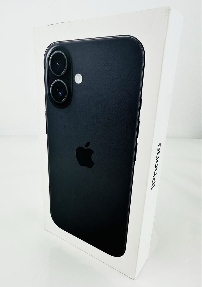 НОВ! Apple iPhone 16 Plus 128GB Black Гаранция!
