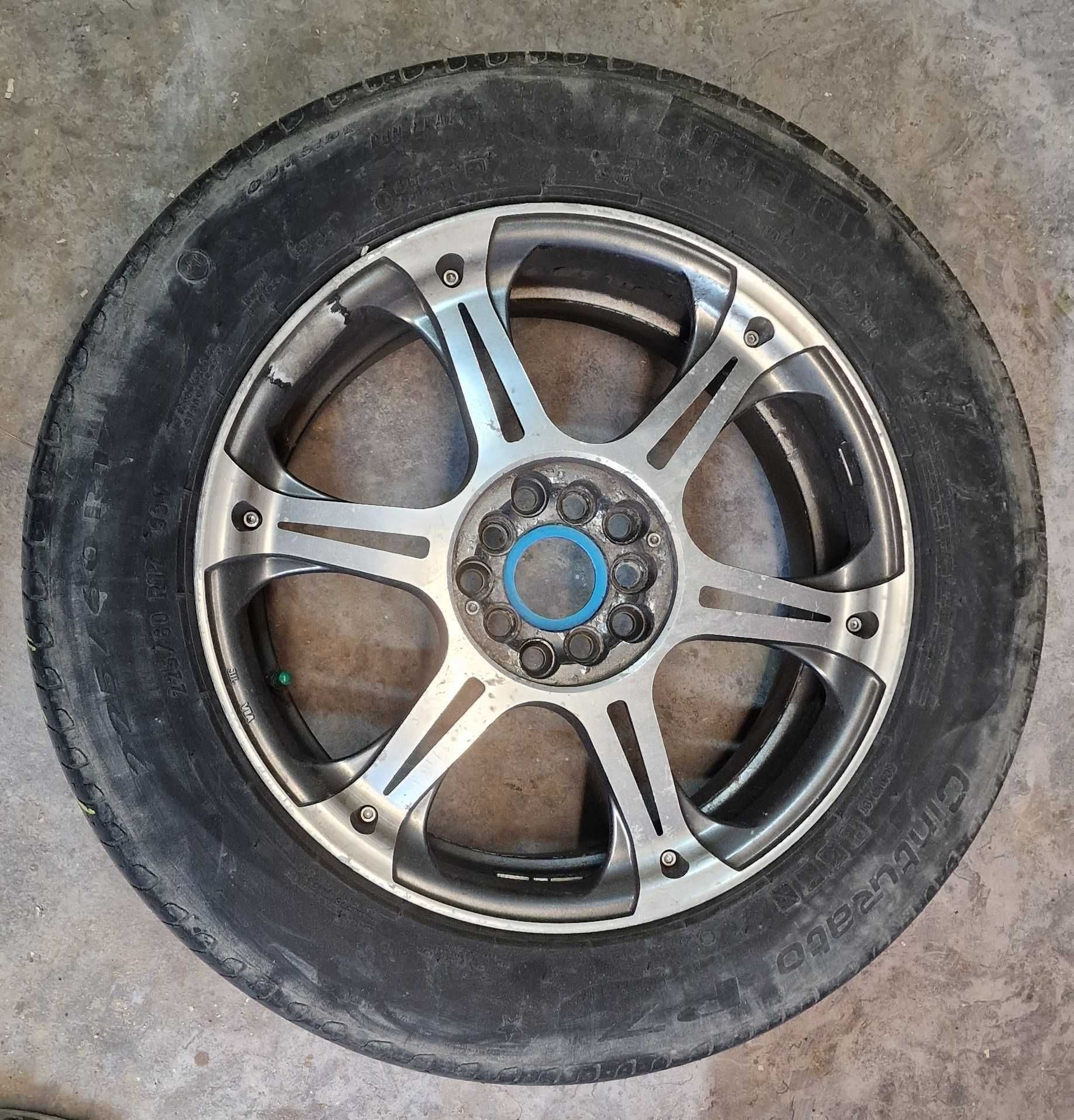 Джанти Kosei Subaru Outback с летни гуми Pirelli 225/60/R17