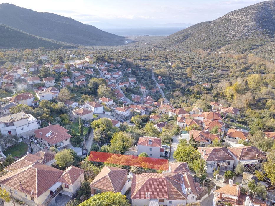 Рахони, о-в Тасос-парцел 403 кв.м в регулация, застрояване до 240 кв.м