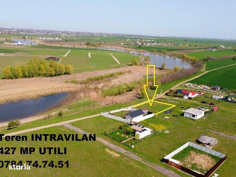 Teren INTRAVILAN in zona lacului - comuna Berceni