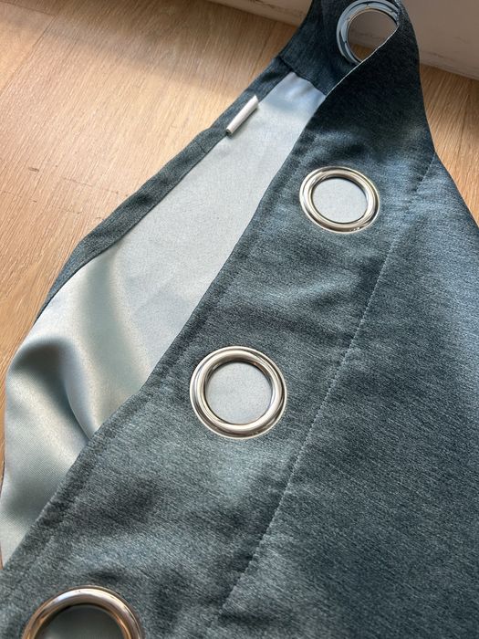 Draperie opaca culoare albastru