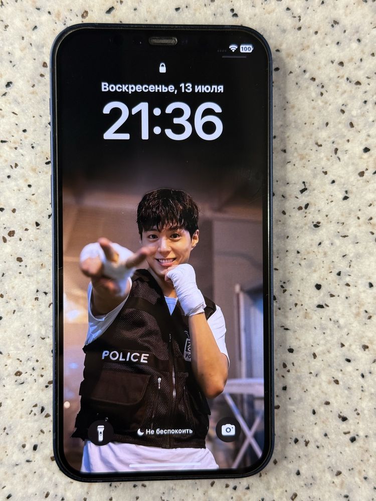 Iphone 12, 128 гб, синий цвет