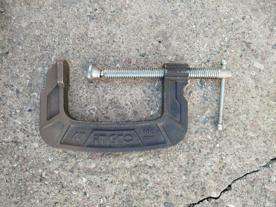 Струбцина 100мм и 125мм INGCO