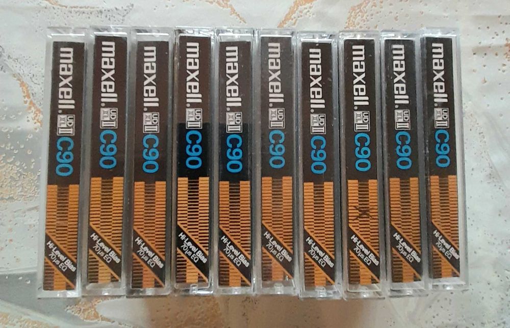 Аудио касети , MAXELL UD XLII  / Златни / - 90 мин. - хром