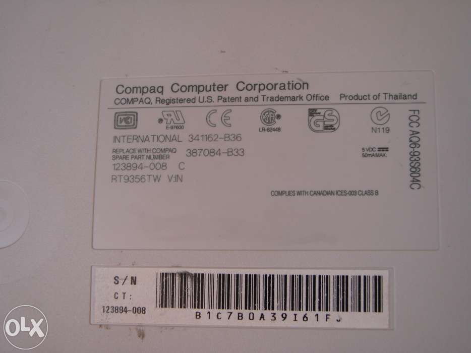 Tastatura Compaq Keyboard PS/2