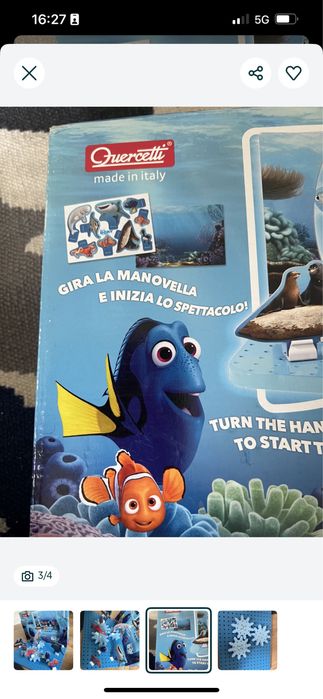 Joc Quercetti- animale acvatice - NEMO