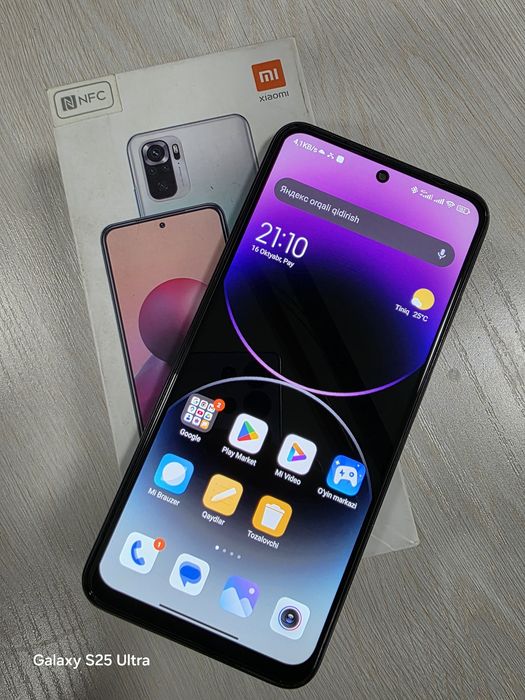 Redmi note 10s karopka bor, xolati ideal.