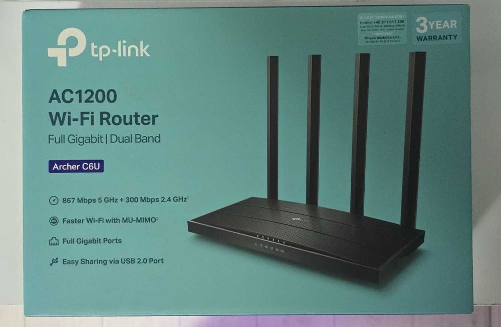 Router Wireless TP-Link Archer C6U