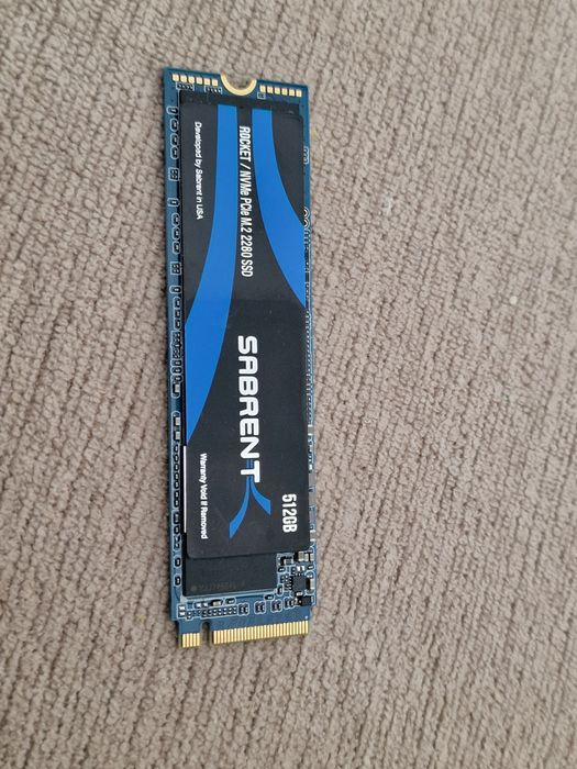 Vand ssd sabrent 512gb