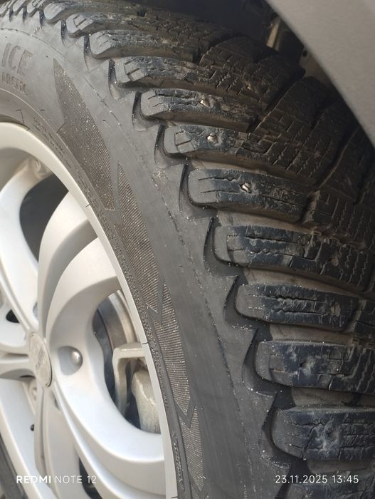 18 диски с шипованой зимней резиной