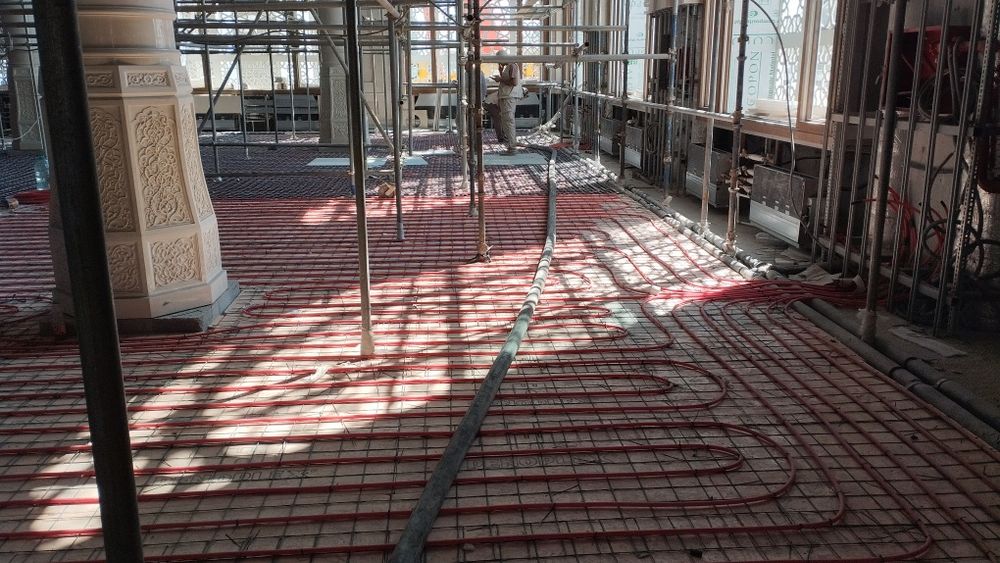 Полусухая стяжка пола