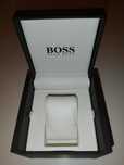 Cutie prezentare expozitie ceas , Hugh  Boss