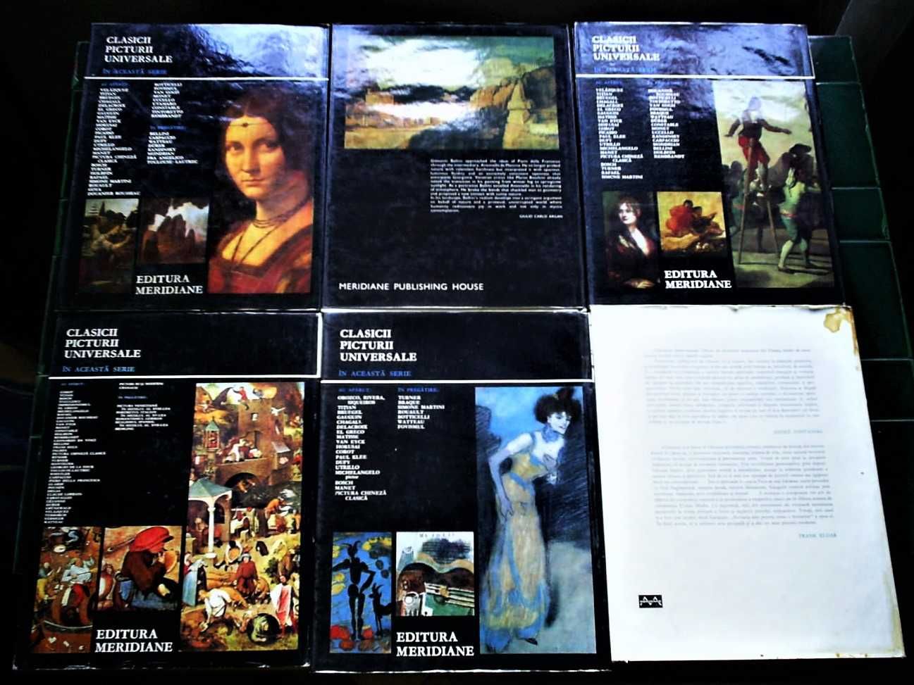 Albume de artă seria „Clasicii Picturii Universale”_Editura MERIDIANE