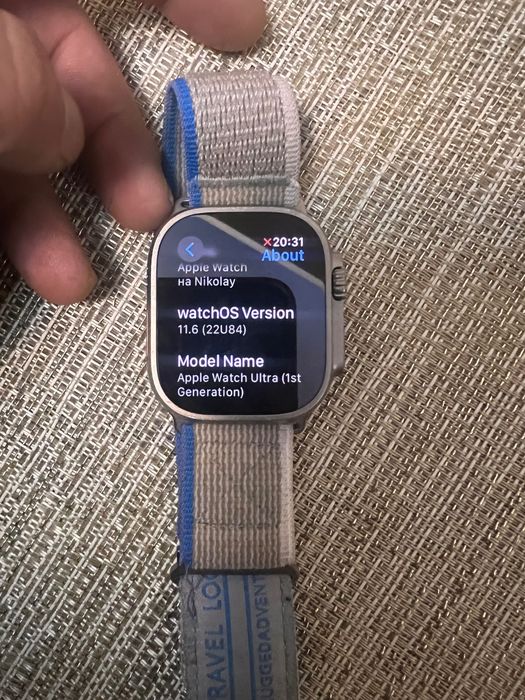 Apple Watch Ultra 2022, GPS + Cellular, Titanium 49mm