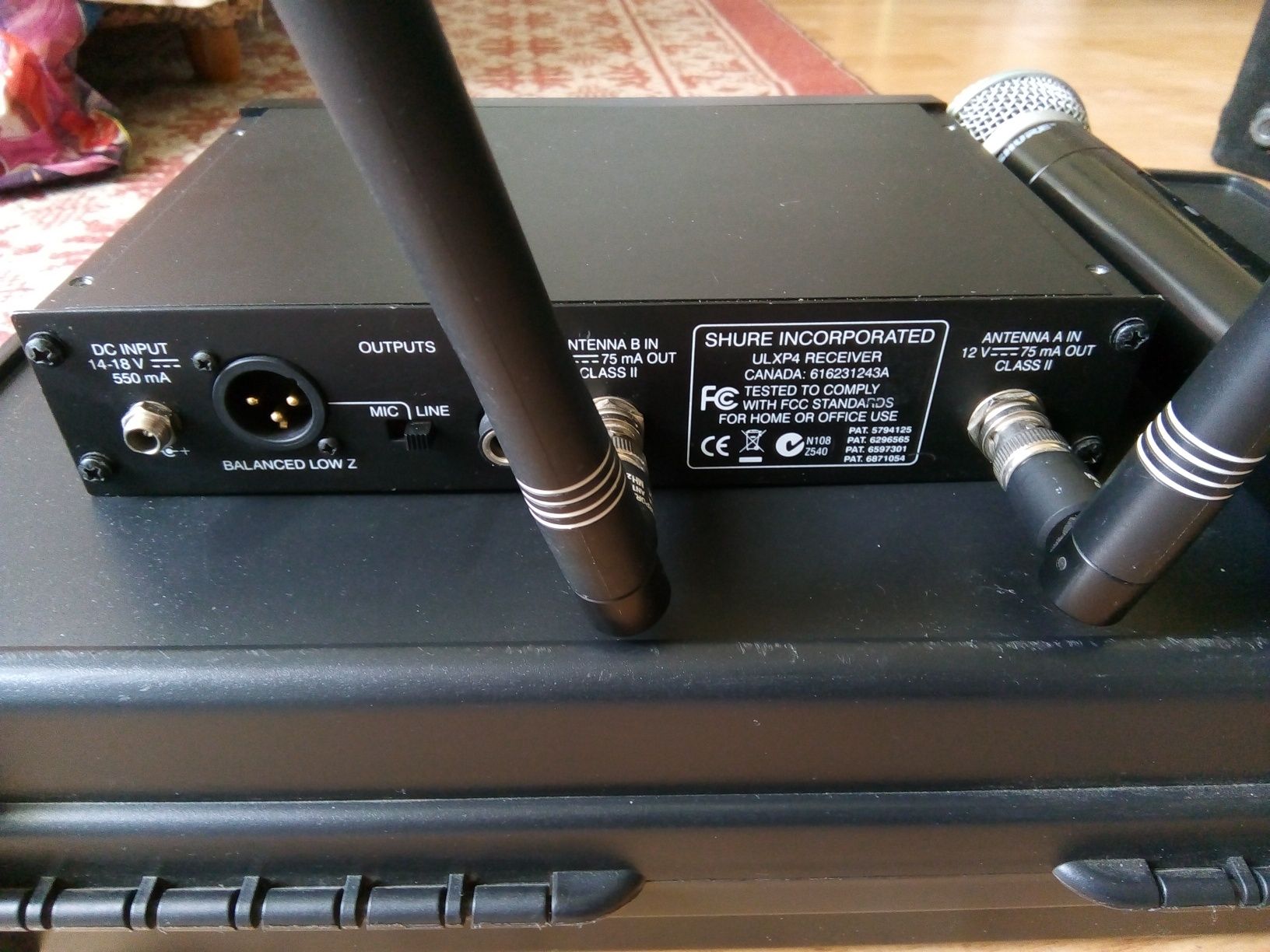 Microfon wireless Shure ulx P4 sennheiser akg