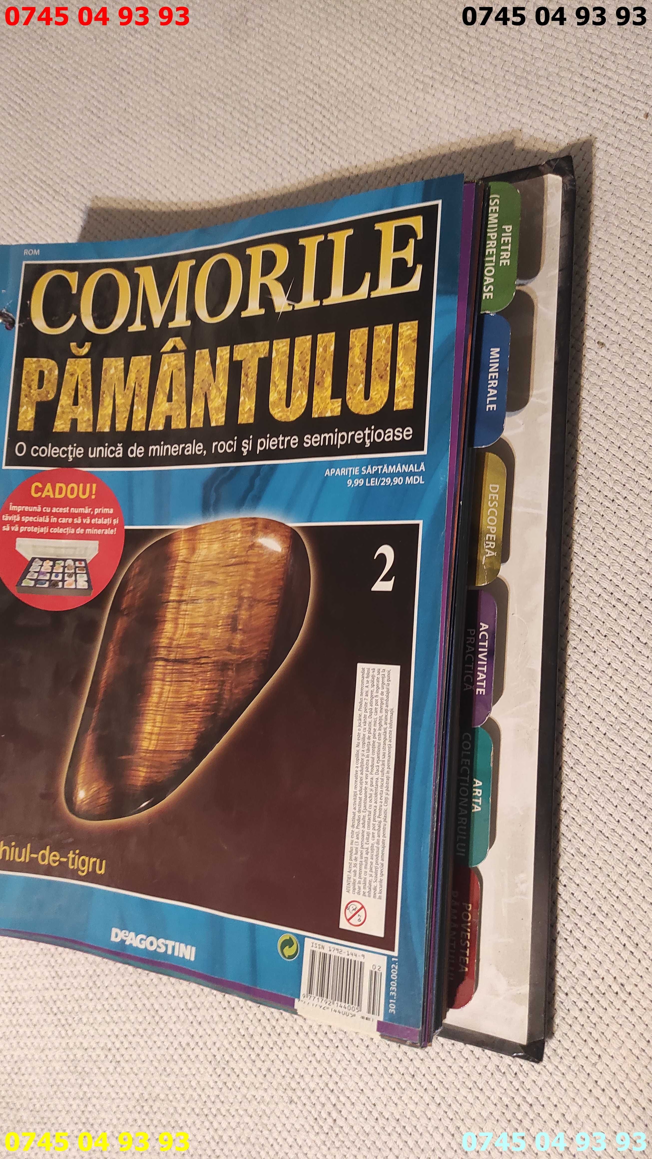 catalog comorile pamantului minerale roci pietre semipretioase