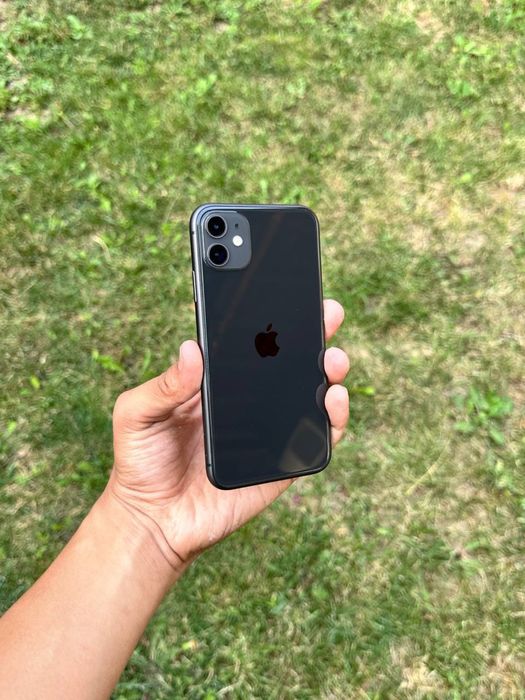 Iphone 11 128 gb face id bor 2 ta sim kartali