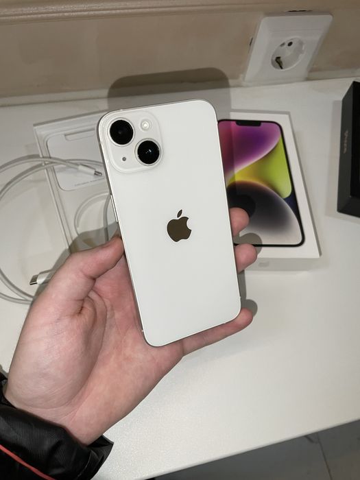 IPhone 14 128GB 78% | белый