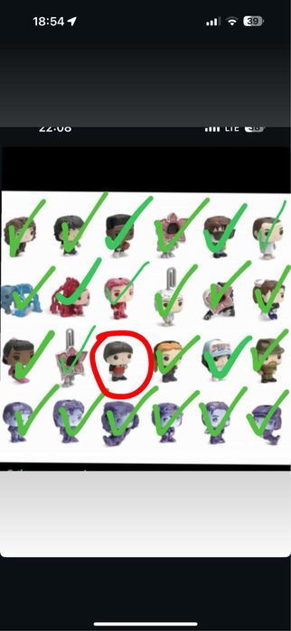 Фигурки киндер осд