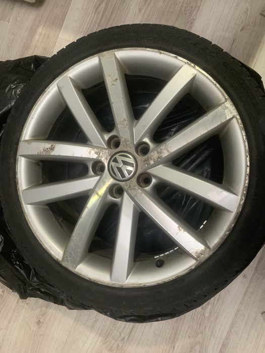 Jante R18, anvelope M+S, 5x112