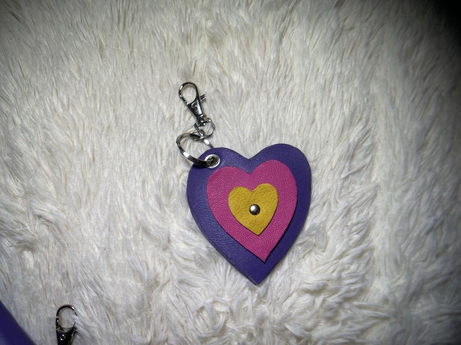 Breloc din piele naturala