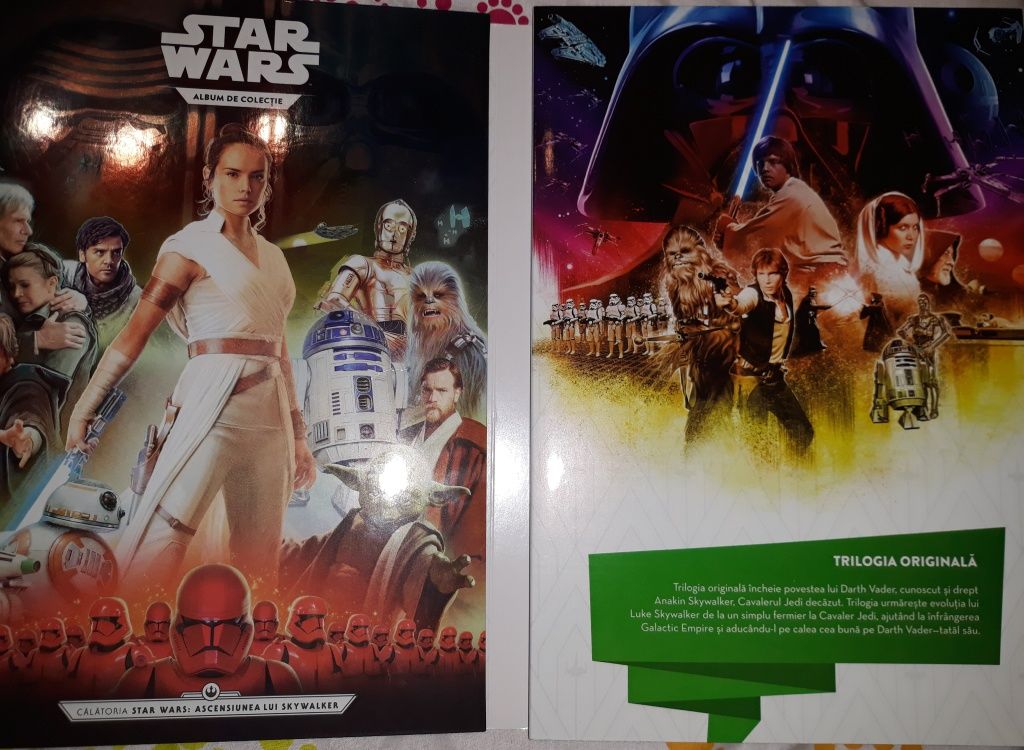 Set complet Album cartonase Star Wars Kaufland 2019-2020