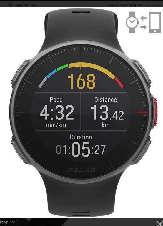 Smartwatch Polar Vantage V, GPS, Blue