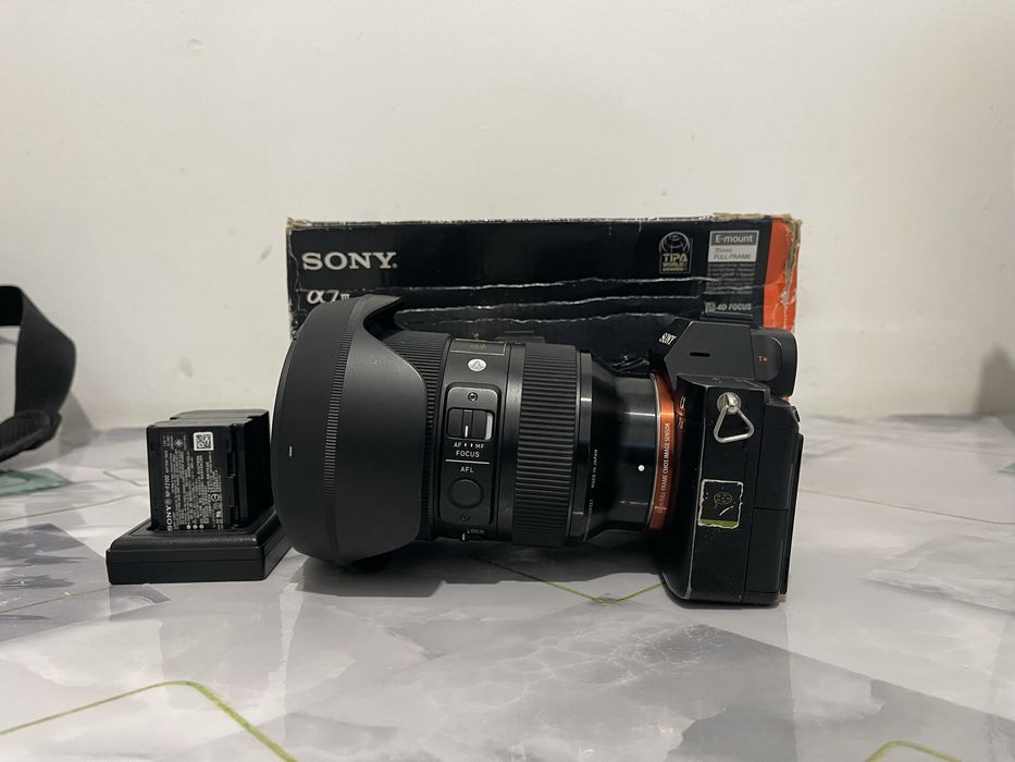 Sony A7 III обьектив sigma 24-70, 2.8
