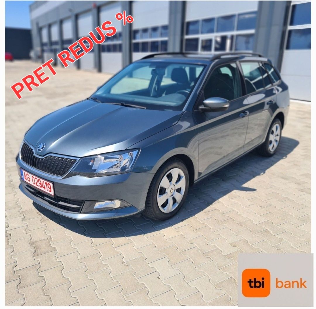 Skoda Fabia 2018, 1.4Tdi, Navi, Tva deductibil - RATE