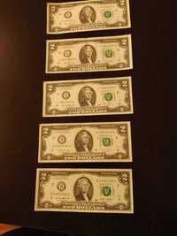 Bancnote 2 dolari