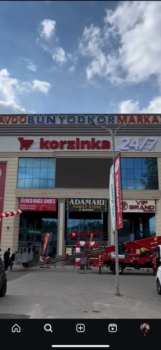 Fasad yozuvlari - Fasad reklama lavhalari/ Фасадная реклама