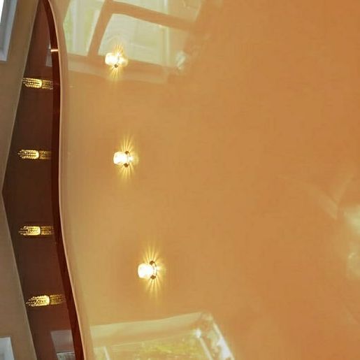 Натяжные потолки 15% скидка на осветительные приборы