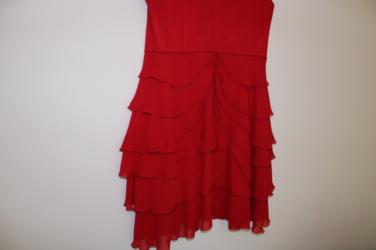 Rochie ocazie roșie mărimea M (talie 86cm)