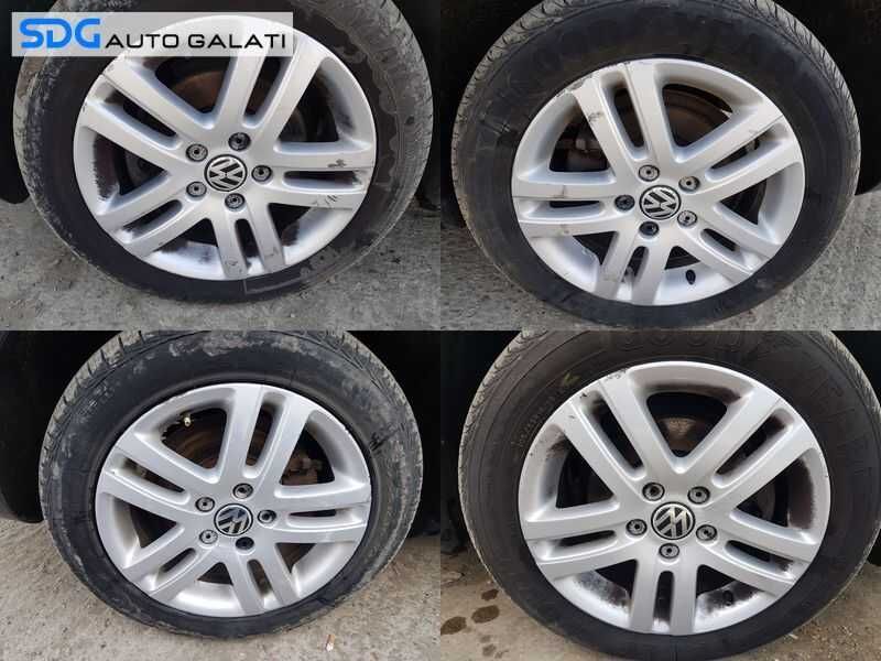 Set 4 Jante Roti Aliaj 5x112 205 60 R16 Skoda Octavia 2 2004 - 2013