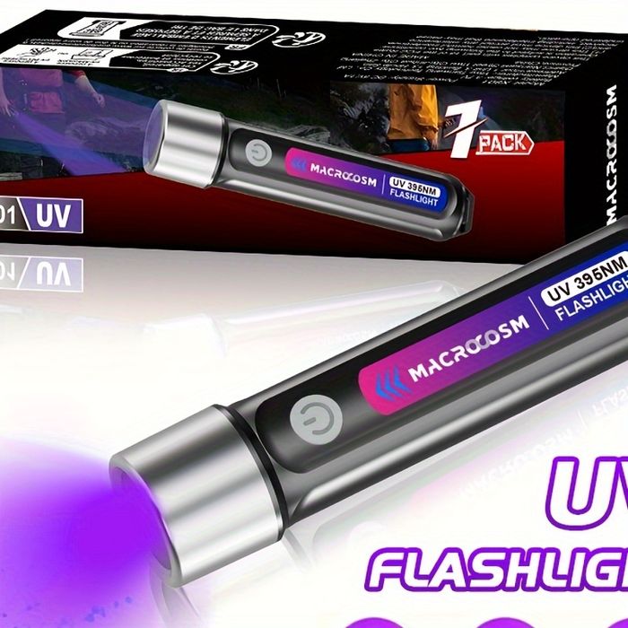 Lanterna UV - lumina neagra USB-C reincarcabila