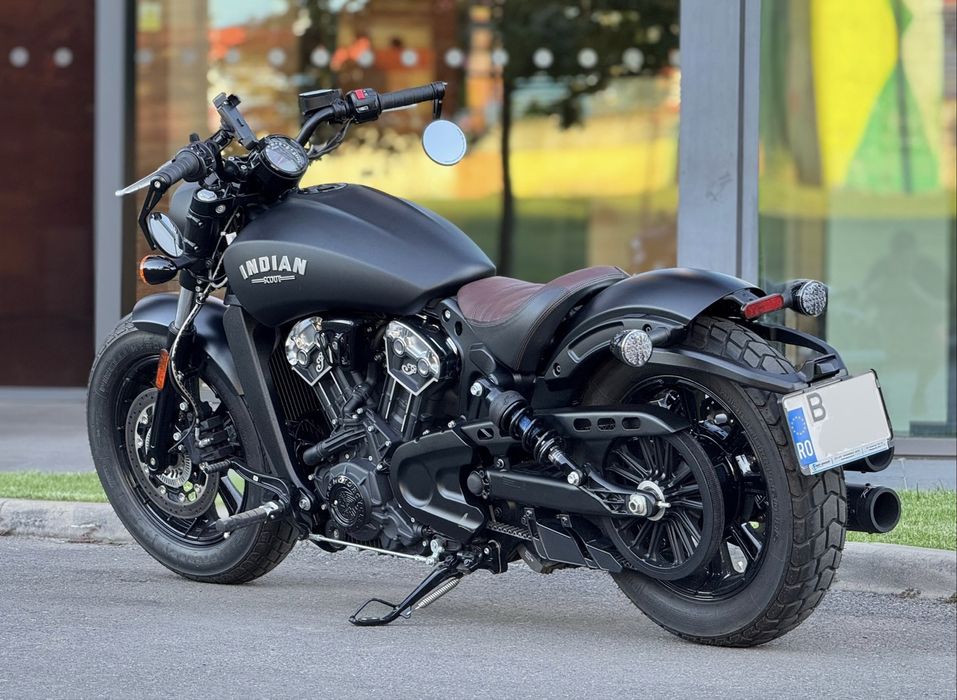 OFERTA Indian Scout Bobber 2023 ABS //1133cmc-4800km-Evacuare Rinehart
