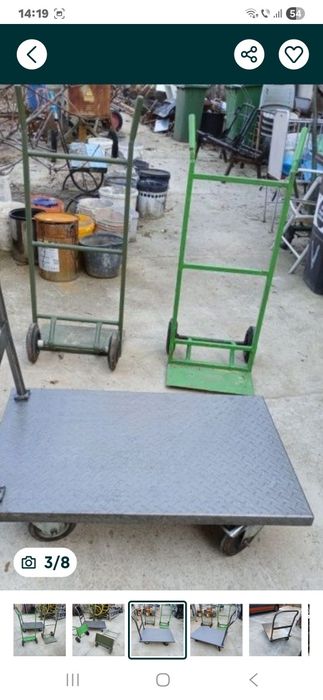 Cărucior transport mărfuri