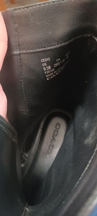 Боти/Ботуши Coach естествена кожа 40 номер