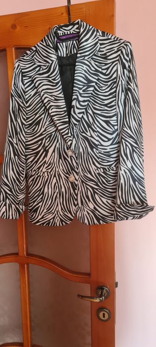 Sacou dama zebra