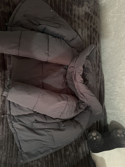 Куртка женская цвет графит (1 раз надели)