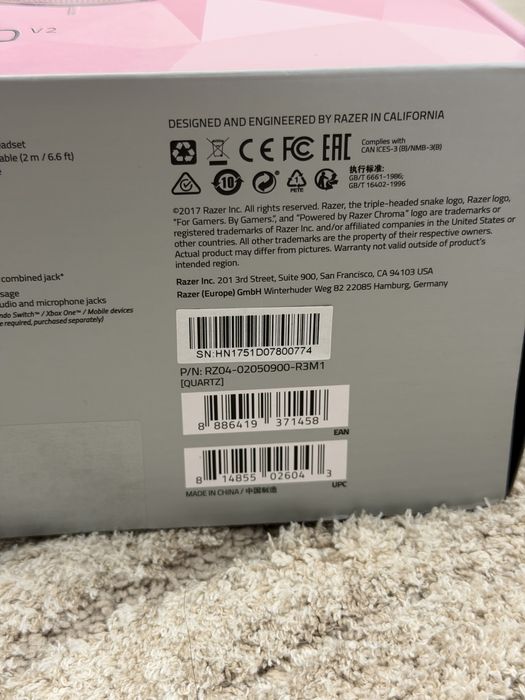 Casti Gaming Razer Kraken Pro v2 - Noi/Sigilate