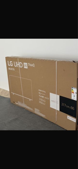 TV LG 4k 217cm ca nou