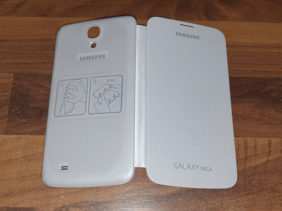 Husa flip smart activa originala Samsung Flip Cover Galaxy Mega 6.3"