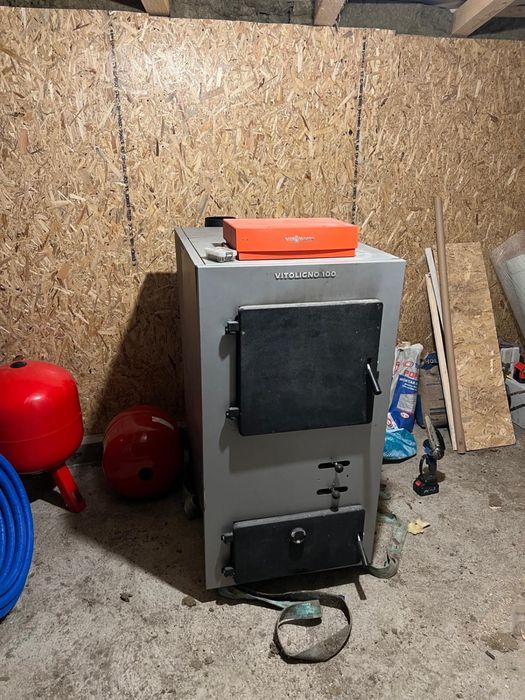 Vand centrala pe lemne Viessmann Vitoligno 100 S, 30 kW