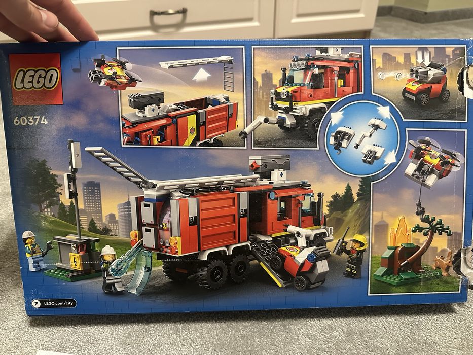 Lego city pompieri 60374