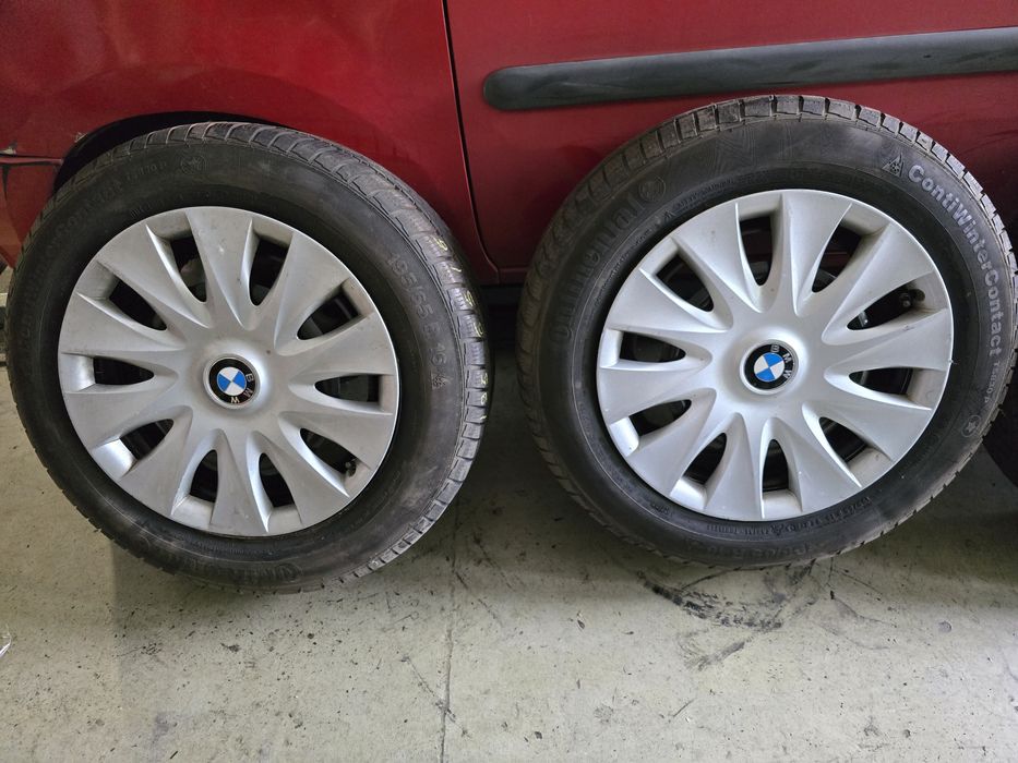 4 roți BMW cu anvelope iarnă 195/65/16