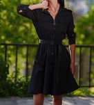 Черна рокля Negative Wear