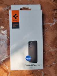 Husa samsung S21/S21 5G silicon/negru (NOU)