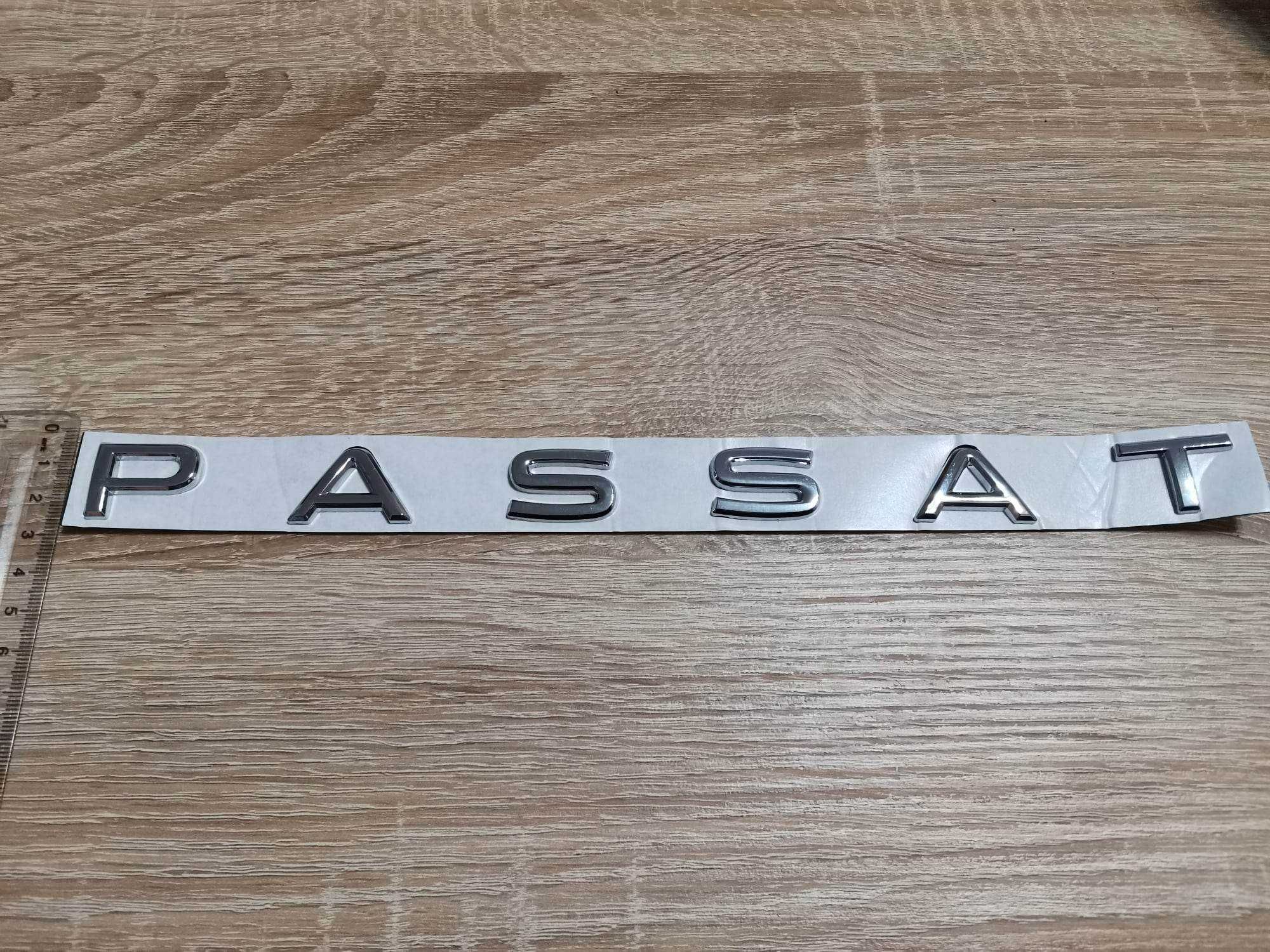 надпис Volkswagen Passat Фолксваген Пасат новия шрифт