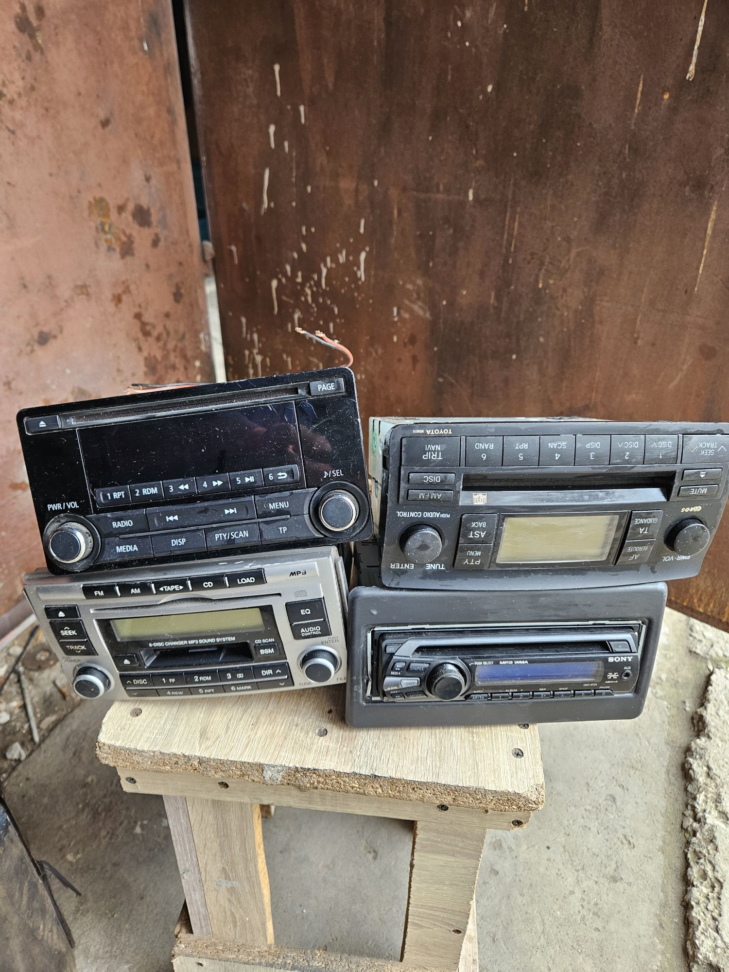 Radio CD  auto demontate de pe Toyota